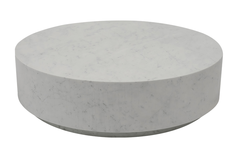 طاولة قهوة رخامية رمادية عادية