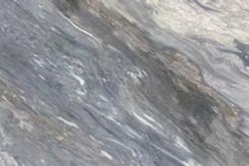 أريكة رخامية مفردة مغلفة باللون الرمادي الفاتح