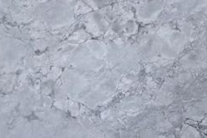 طاولة قهوة من الرخام باللون الأزرق الجليدي